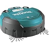Robot aspirador inalámbrico Makita de 1 pieza, turquesa/negro, DRC200Z