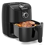 Aigostar Air Fryer - Freidora de aire 1500W, Freidora sin aceite con capacidad de 4L, con circulación de aire rápido, temporizador de 30 minutos, temperatura ajustable .Libre BPA - Hayden Alpha