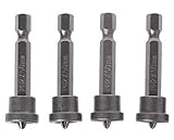 Vogt-Bohrbedarf 4 puntas PH2 con tope de profundidad para construcción interior y seca, aglomerado (50 mm de largo).