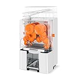 MBH - Exprimidor de naranjas automático industrial para hostelería. Maquina exprimidora de zumo eléctrica profesional.