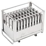 Máquina para Hacer Paletas Acero Inoxidable, Moldes para Paletas Heladas Confiables sin Bpa Molde Barra Hielo Bricolaje 40 Moldes para Paletas Borde Cuadrado Fabricante Helados Congelación Rápida