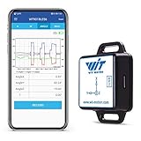 [Vibración Bluetooth] WitMotion WTVB01-BT50 Bluetooth inalámbrico MPU6050 sensor multiconexión, 100 Hz salida de alta estabilidad 3 ejes (desplazamiento de vibración + velocidad de vibración + ángulo