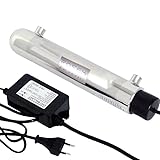 1 GPM 12W Esterilizador Ultravioleta UV desinfección Agua de Acero Inoxidable 304 ROTEK