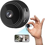 Minicámara espía inalámbrica HD 1080p, cámara de vigilancia, wifi, con visión nocturna y detector, cámara de vigilancia, seguridad para bebés, inalámbrica, oculta, interior/exterior