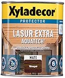 Xyladecor 250 Lasur Extra Mate Aquatech, Para madera Wengué, 750 ml