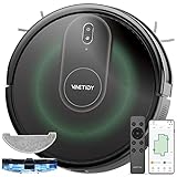 Vactidy Robot Aspirador, Nimble T8 Robot Aspirador y Fregasuelos con Potente Succión, Depósito 2 en 1, Aspira, Barre, Mopa, 100mins Autonomía, Control por App/Alexa/Google Home/Siri, para Mascotas…