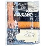 Azucren, Fondant Blanco, Pasta de Azúcar, Fondant para Cobertura de Tartas, Realizar Figuras y Decoraciones de Azucar, 1Kg