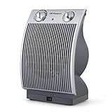 Orbegozo FH 6035 - Calefactor, oscilante, 2 niveles de potencia, función ventilador, calor instantáneo, termostato regulable, 2200 W