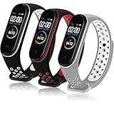 Mugust Compatible con Xiaomi Mi Band 4 Correa/Xiaomi Mi Band 3 Correa, Brazalete de Reloj Recambio Silicona Suave Colorido para Xiaomi Mi Band 4 Mi Band 3 Pulseras