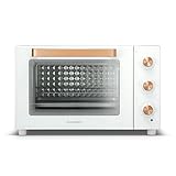 SCHNEIDER Horno eléctrico de sobremesa, 45 L, Convección, 1700W, Temporizador, Termostato regulable, Blanco, SCE2345CTWS