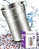 Filtro alcalino portátil de acero inoxidable para botella de agua, cartucho de filtro de repuesto especial para Filterelated 9601, 1 unidad