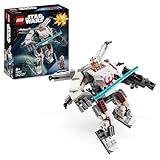 LEGO Star Wars Meca ala-X de Luke Skywalker Juguete de Construcción con Minifigura para Coleccionar y Espada Láser, Juego de fantasía y Aventuras, Regalo para Niños y Niñas de 6 Años o Más 75390