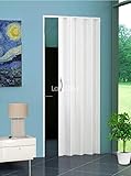 PUERTA PLEGABLE Mod Lorella TODO A TU MEDIDA en colores PVC Paneles disponibles en alturas 220 250 300 cm PRECIO INICIAL x medidas del 0 al 95 x 220 accesorios incluidos vídeo instrucciones