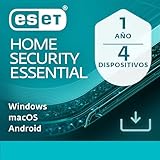 ESET HOME Security Essential 2024 | 4 dispositivos | 1 año | banca online y navegación seguras, inspector de red y protección de la cámara web incluidos | Windows, macOS y Android | Código por email