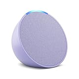 Echo Pop (Última generación) | Altavoz inteligente Bluetooth con Alexa de sonido potente y compacto | Lavanda