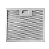 Sileduove Filtro de malla metálica para campana extractora, 40 x 30 cm, apto para muchas marcas líderes de campanas extractoras