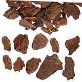 KALLORY 1 Paquete Material Del Modelo De Corteza Campana Extractora Campana Extractora Mechones Decoración De Naturaleza Realista Pisos De Corteza De Reptil Diadema De Bebé Favor Ladrar