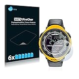 savvies Protector Pantalla para Suunto Vector Yellow (6 Unidades) Película Ultra Transparente