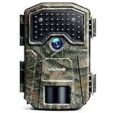 WOLFANG Cámara de Caza, Camara Fototrampeo 36MP 2K HD, Nocturna 940 NM LED IR Sin Brillo con 0,3s Activación, Cámara Caza Impermeable IP66 para Vida Silvestre y Monitoreo de Seguridad WT01