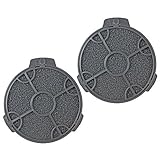 2 x Cooke y Lewis para campana de cocina filtros de filtro de carbón redondo 12,7 cm CARBFILT4