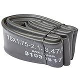 KENDA Universaltube 16x1.75-2.125, 47/57-305, A/V, Molded, Box Tubo 47-57/305 AV28, Unisex Adulto, Noir