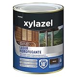 XYLAZEL 2163303 Lasur Protector Hidrofugante Satinado, Color Wengué, 750 ml