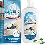 Limpiador Suelo, Fregasuelos Perfumado Duradero para Suelos Duros en el Hogar, Baño y Cocina, Compatible con Todos los Robots Aspiradores con Fregado y Limpiador Suelo Porcelanico Seco/Húmedo