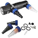 Gardebruk® Clarificador Agua Estanque hasta 12000L UVC Antialgas 11W Acuario Cable 5 m