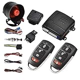 Riloer Kit Inmovilizador de Sistema de Alarma para Coche - Sistema de Arranque Remoto y Entrada sin Llave con Bloqueo Centralizado para Coche, para Kit Central Remoto Automático