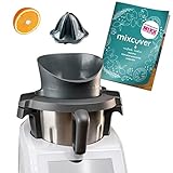 mixcover Exprimidor de cítricos Exprimidor de naranjas para Monsieur Cuisine Smart - Exprimidor de zumos para Monsieur Cuisine Smart MCS, Accesorios para la batidora Monsieur Cuisine Smart