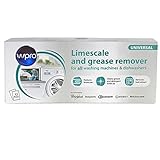 Indesit - Detergente removedor de Todos los lavavajillas y lavadoras (caja de 12)
