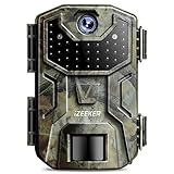 iZEEKER Cámara de Caza, 2K 36MP HD Cámara Caza Nocturna con 940nm IR LED Sin Brillo Invisible, de Impermeable IP66 para Observación de Vida Silvestre y Monitoreo de Seguridad en Interiores