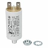 LUTH Premium Profi Parts Condensador 1,5 µf 400 V Hydra Mab Mkp universal con tapas y tornillo de fijación, entre otros, para secadora