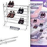 todofácil tiendas Zapatero 4 baldas 
