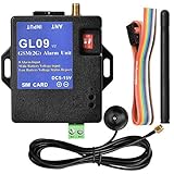 Gl09 Control de Aplicación Operado,por Batería de 8 Canales Sistemas,de Alarma gsm Alerta SMS, Protección de Seguridad de Almacén, Sistemade Seguridad para El Hogar