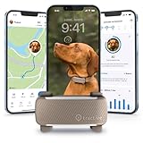 Tractive - GPS perros | 2025 Edición | N.º 1 del mercado | Localización en tiempo real | Alertas antifuga | Monitor de actividad | Avisos de salud | Seguimiento de ladridos (Marrón)