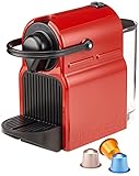 Nespresso Inissia Krups XN100510, Cafetera de Cápsulas, Rojo