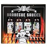 Set de Regalo Salsas Barbacoa Stormtrooper, Pack de 4 botes