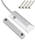 Gebildet Seguridad para el hogar Contacto de puerta enrollable con cable Interruptor magnético de lengüeta Interruptor magnético (Imán cerca - conectar circuito, imán lejos - romper circuito) OC-55