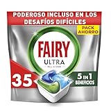Fairy Platinum Normal, Cápsulas De Lavavajillas Todo En Uno, 35 Cápsulas