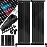 KESSER® Calentador Solar para Piscinas, Calentador de Agua, Calentador Solar para Piscinas l Se Puede Ampliar según Las Necesidades l Plástico Resistente a los Rayos UV, 600 x 70 cm