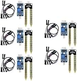 ARCELI 5 unids higrómetro de suelo detección de humedad sensor de agua módulo YL-69 sensor y módulo para Arduino