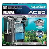 Fluval Filtro de Mochila para Acuario AquaClear AC20, 379 lph