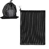 Bolsa de Barrera de Bomba Negra, Bolsas De Protección Para Bomba, Bolsa de Filtro de Bomba de Estanque para Accesorios de Filtro de Bomba de Agua(41 * 31 cm)