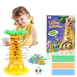 Juego de Alarma de Monos, Juego de Escalada de Monos, Juego de Monos para niños, juegos de mesa, Juego infantil para 2-4 jugadores, Juego de dados familiar para niños y adultos, Juego Montessori