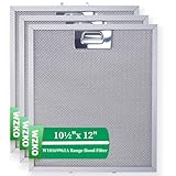 WZKO W10169961A - Filtro de grasa para campana extractora, filtro de ventilación de malla de aluminio de 5 capas, para Whirlpool, Ikea, Kitchen Aid, Jenn Air, 10.5 x 12 pulgadas, paquete de 3