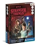 Clementoni - Stranger Things - Aventuras compartidas - Juego de mesa Stranger Things- familiar adultos (16636)