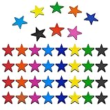 Rebanky 40 pcs Estrellas Magneticas Recompensa Imanes Estrellas Imanes Pizarra Magnetica Estrellas para Tabla de Recompensas Magnetica,Pizarra Blanca,Nevera