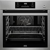 Aeg S0408330 Horno Pirolitico Bps351120M, 71 L, 3000 W, A +, Acero Inoxidable, Stainless Steel