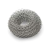 Tredoni Anillo Eliminador de Escamas de Cal de Acero Inoxidable Reutilizable - Malla Descalcificador de Sarro de Cal de Hervidor/Caldera 2x4cm